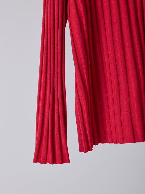 【 予約:2月上旬 】RIB KNIT LONG TEE /Y261-91014